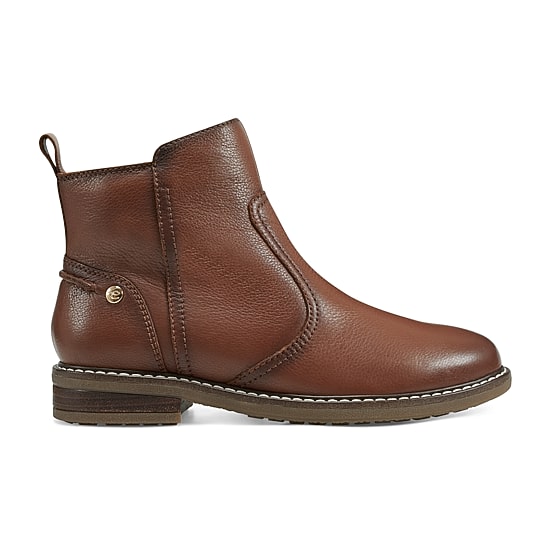 Easy Spirit Womens Juna Stacked Heel Booties