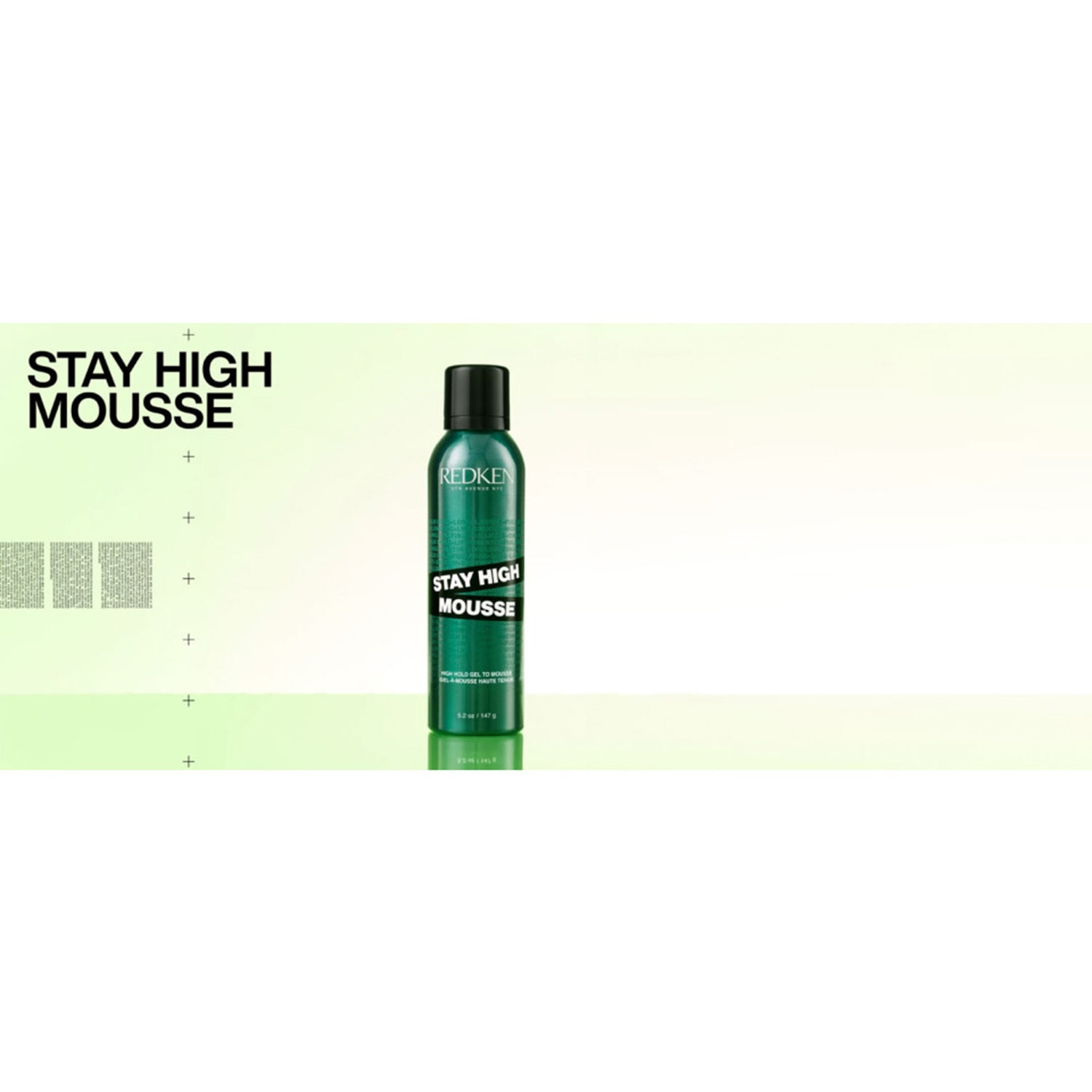 Redken Stay High Hair Mousse 5.2 oz.