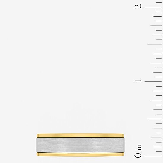 Mens 6MM Tungsten Wedding Band