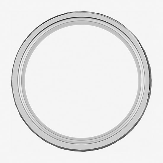 Mens 6MM Tungsten Wedding Band