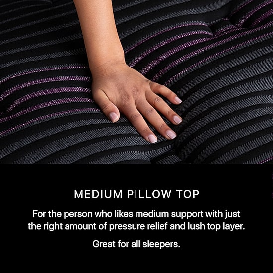 Beautyrest Black Series Two 16.5" Medium Pillow Top - Mattress Only