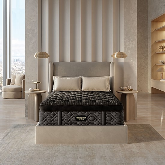 Beautyrest Black Series Four 17.25" Plush Summit Pillow Top - Mattress Only