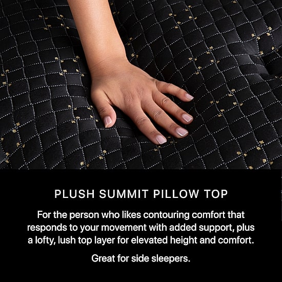 Beautyrest Black Series Four 17.25" Plush Summit Pillow Top - Mattress Only