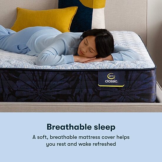 Serta Classic Andria 12.5" Plush Euro Top - Mattress Only