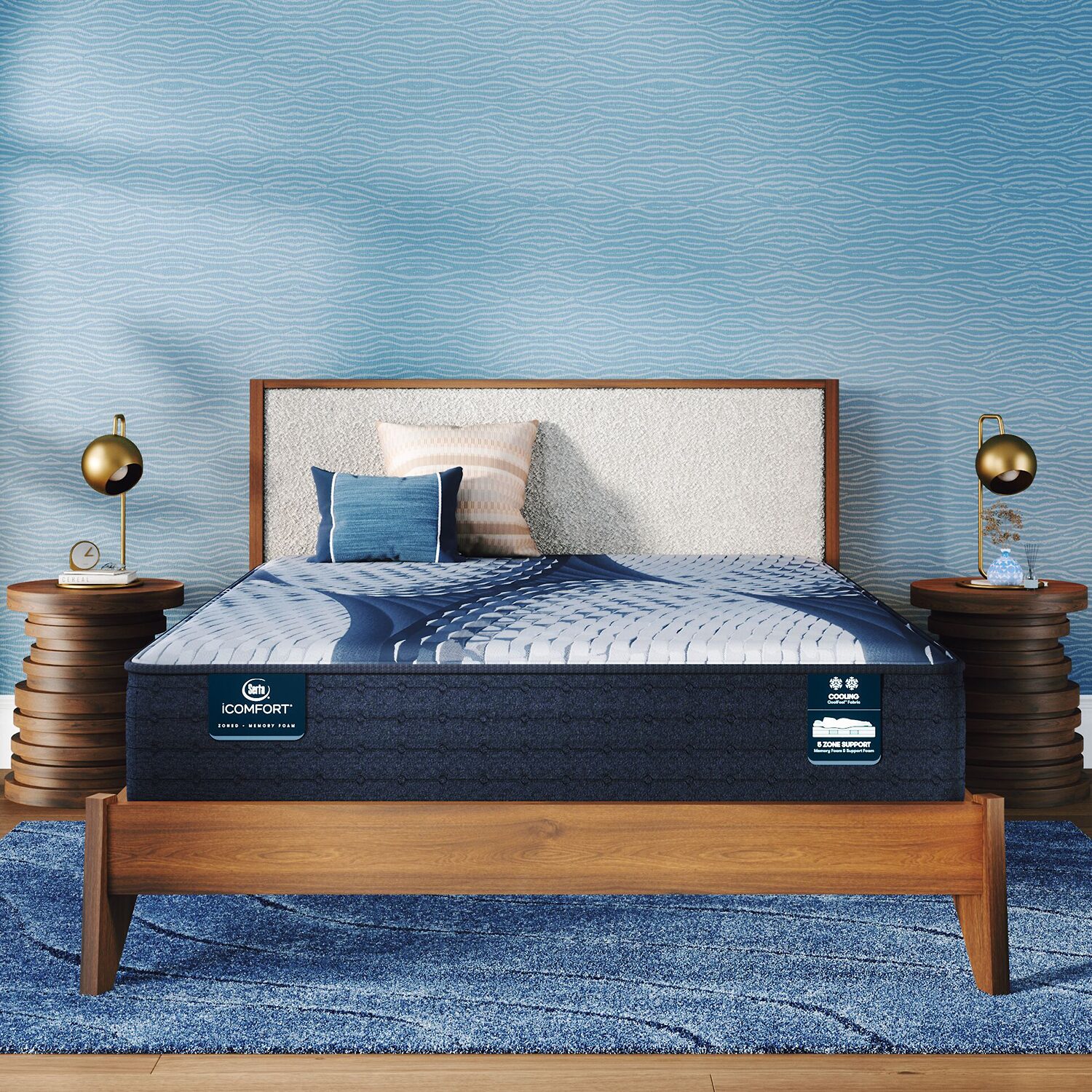 Serta iComfort Aveda 12" Medium Memory Foam Tight Top