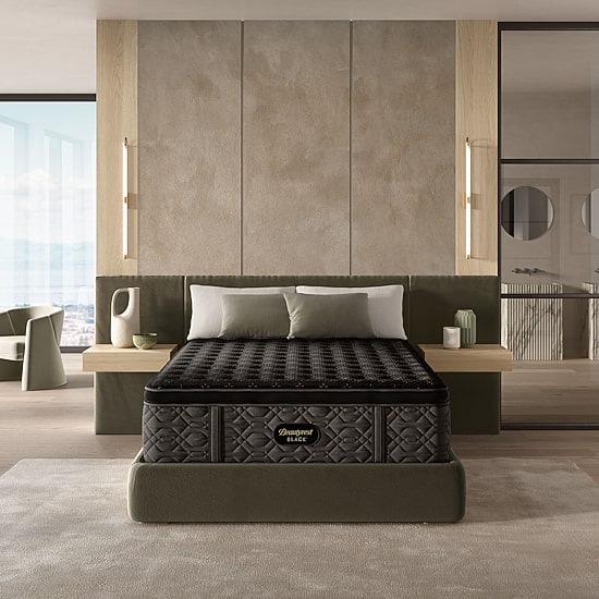Beautyrest Black Series Three 16.5" Firm Pillow Top - Mattress + Box Spring