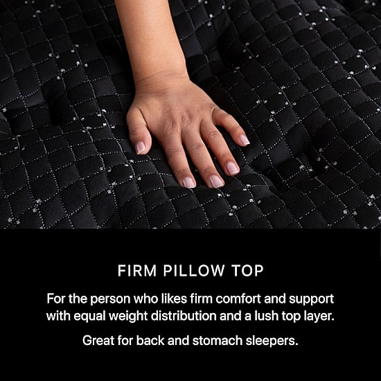 Beautyrest Black Series Three 16.5" Firm Pillow Top - Mattress + Box Spring