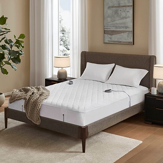 Beautyrest Cotton Deep Pocket 20 Settings Heated Mattress Pad