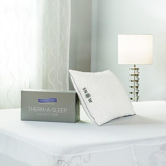 Protect-A-Bed Snow Cooling Memory Foam Bed Pillow