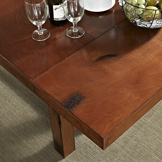 Huntsman 6-Piece Rustic Farmhouse Solid Wood Dining Set
