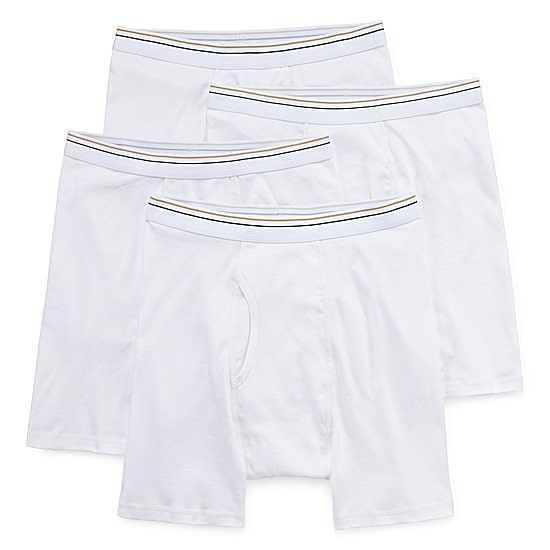 Stafford Mens 4 Pack Boxer Briefs 302866