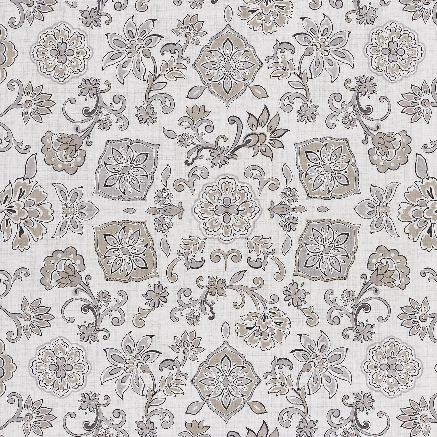 Royal Court Chelsea Grey 4-pc. Floral Midweight Reversible Comforter Set