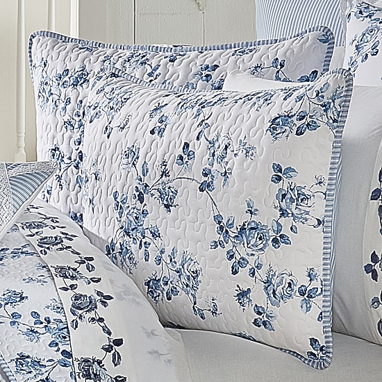 Royal Court Rialto Floral Quilt Set
