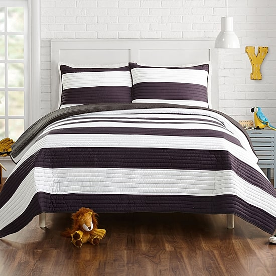 Urban Playground Lavelle Stripes Quilt Set