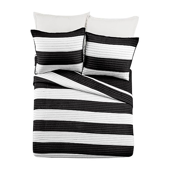 Urban Playground Lavelle Stripes Quilt Set