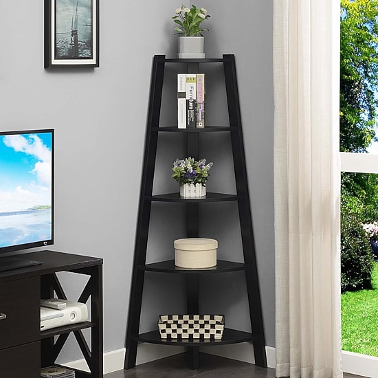 Convenience Concepts Newport 5-Shelf Bookcase