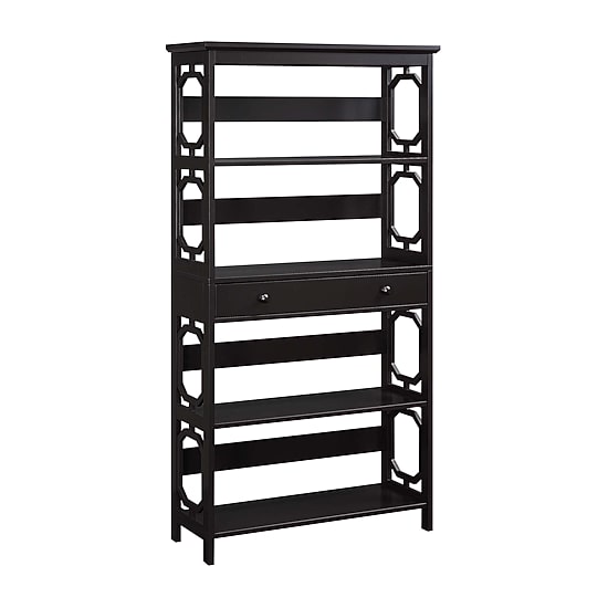 Convenience Concepts Omega 5-Shelf Bookcase