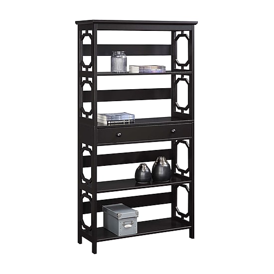 Convenience Concepts Omega 5-Shelf Bookcase