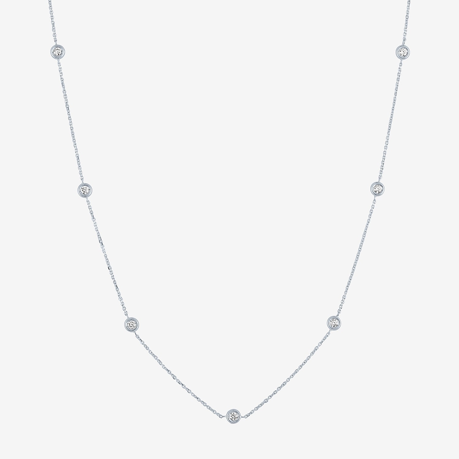 Diamond Addiction (G-H / Si2-I1) Womens 1/3 CT. T.W. Lab Grown White 10K Gold Pendant Necklace