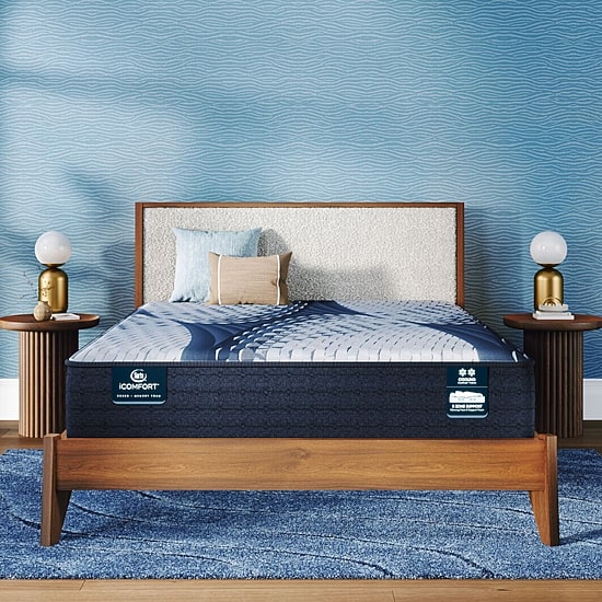 Serta iComfort Aveda 12" Plush Memory Foam Tight Top - Mattress + Box Spring