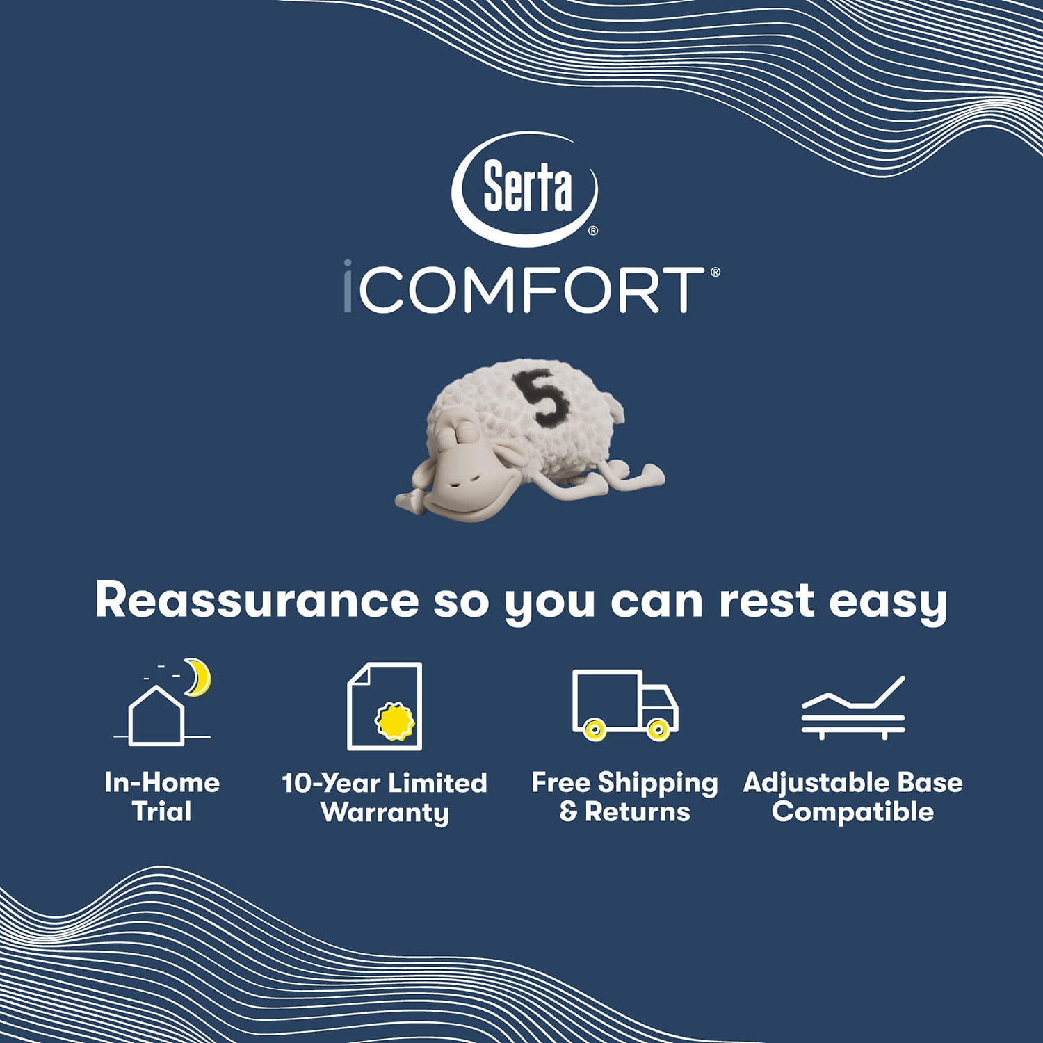 Serta iComfort Aspire 14" Medium Memory Foam Tight Top