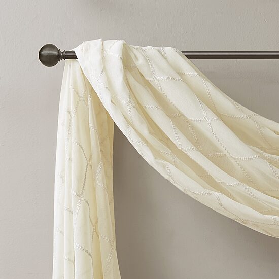 Madison Park Iris Scarf Valance
