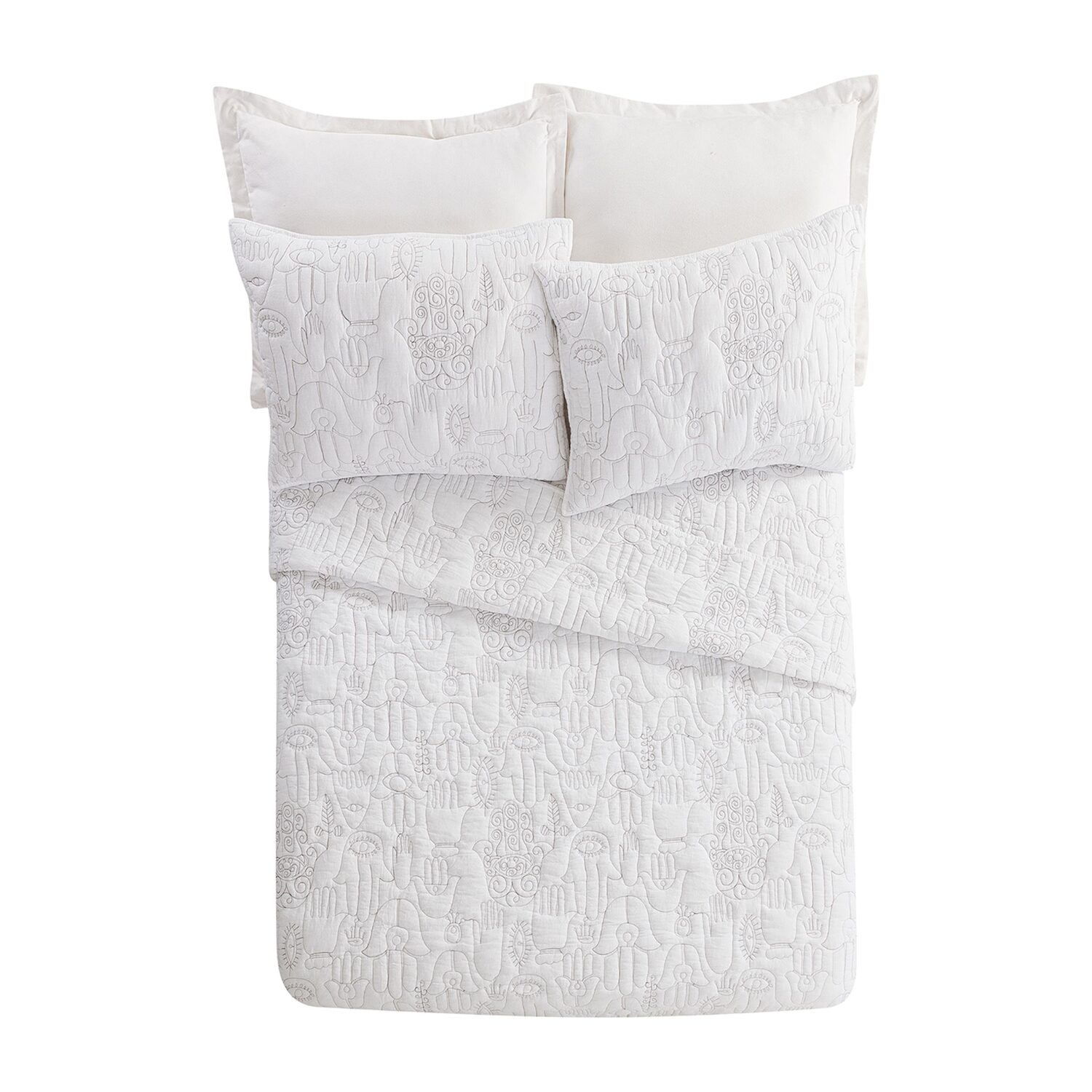 JUNGALOW by Justina Blakeney Hamsa 3-pc. Quilt Set