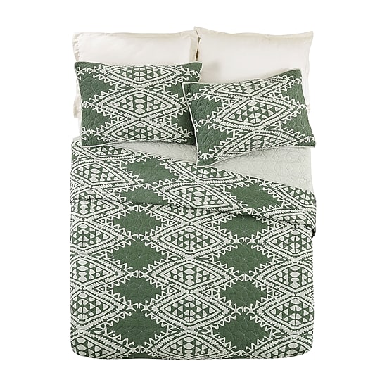 JUNGALOW by Justina Blakeney Aisha 3-pc. Reversible Quilt Set
