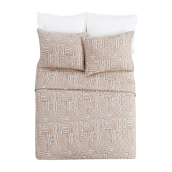 JUNGALOW by Justina Blakeney Abrazo 3-pc. Reversible Quilt Set