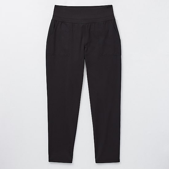 Stylus Womens Tapered High Rise Pull-On Pant