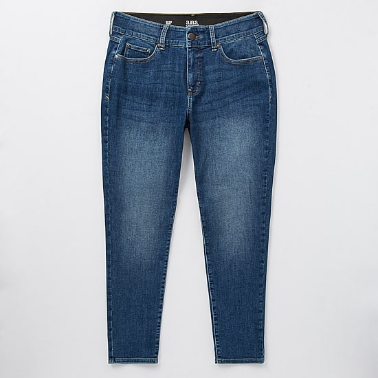 a.n.a Womens Plus Comfort Waist Skinny Jean