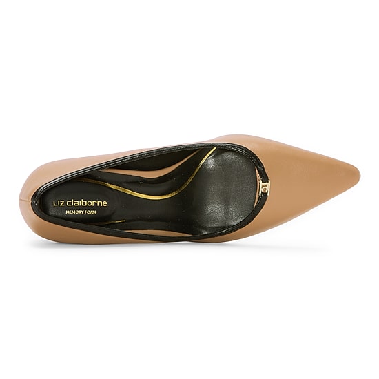 Liz Claiborne Interval Womens Pointed Closed Toe Stiletto Heel Pumps