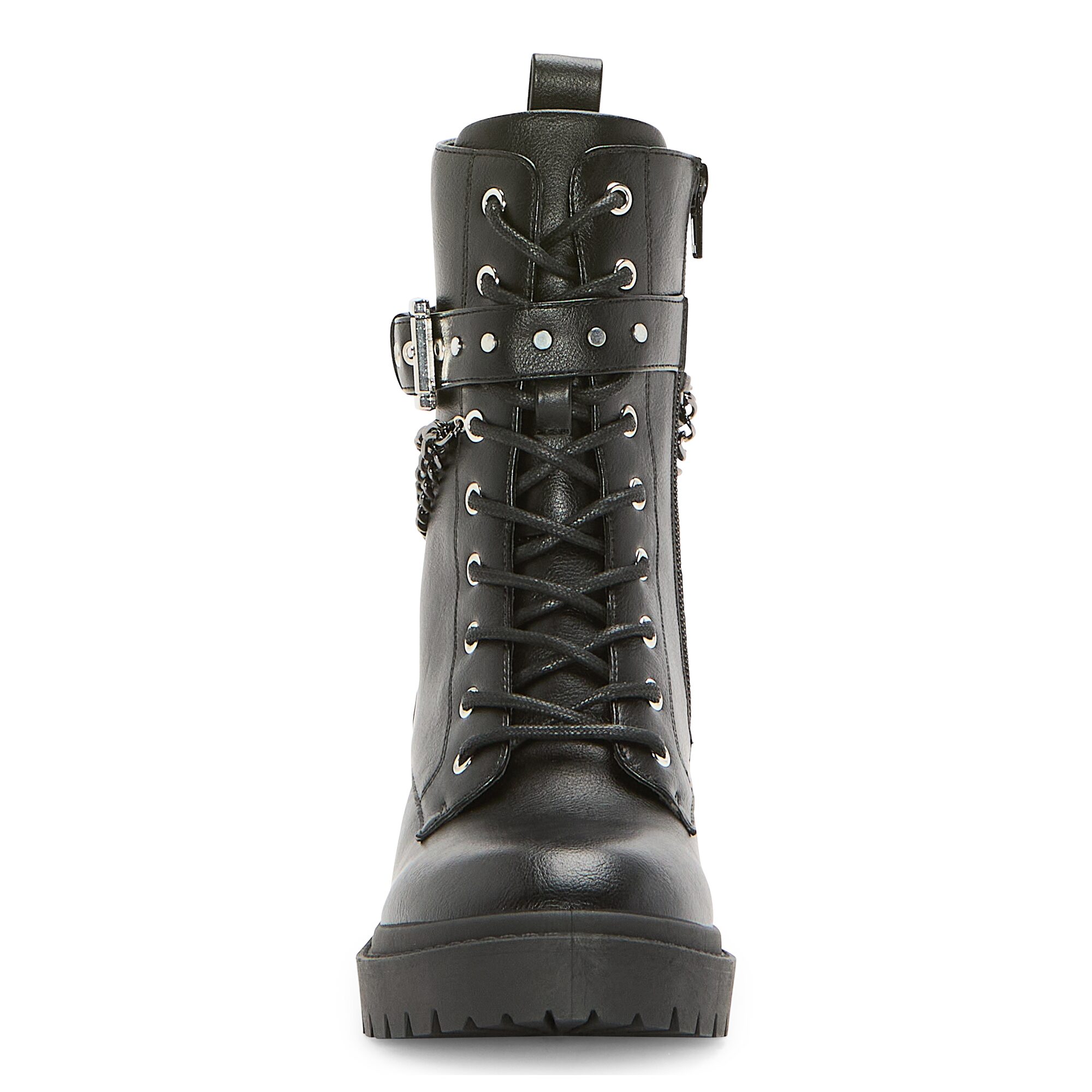 Pop Womens Aurorah Block Heel Booties