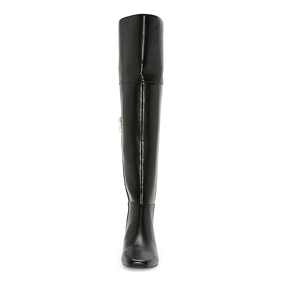 Liz Claiborne Womens Dover Flat Heel Over the Knee Boots