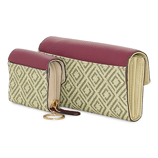 Liz Claiborne Zip Around 2-pc. Womens Envelope Wallet