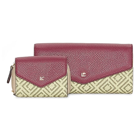 Liz Claiborne Zip Around 2-pc. Womens Envelope Wallet, Color: Tan