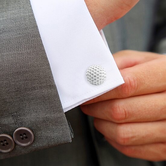Golf Ball Cufflinks