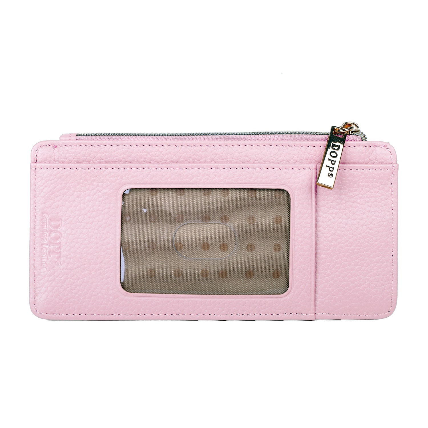Dopp Leather Thin Card Case Womens Rfid Blocking Wallet