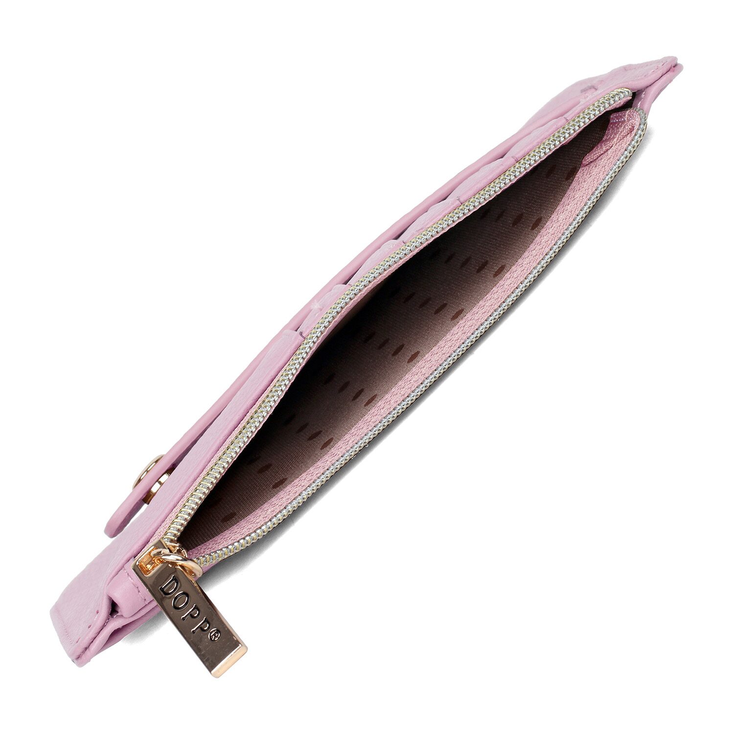 Dopp Leather Thin Card Case Womens Rfid Blocking Wallet