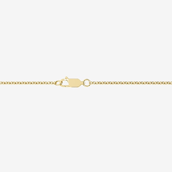 Yes, Please! (G / Si1-Si2) Womens 1/4 CT. T.W. Lab Grown White Diamond Sterling Silver 18 Inch Pendant Necklace