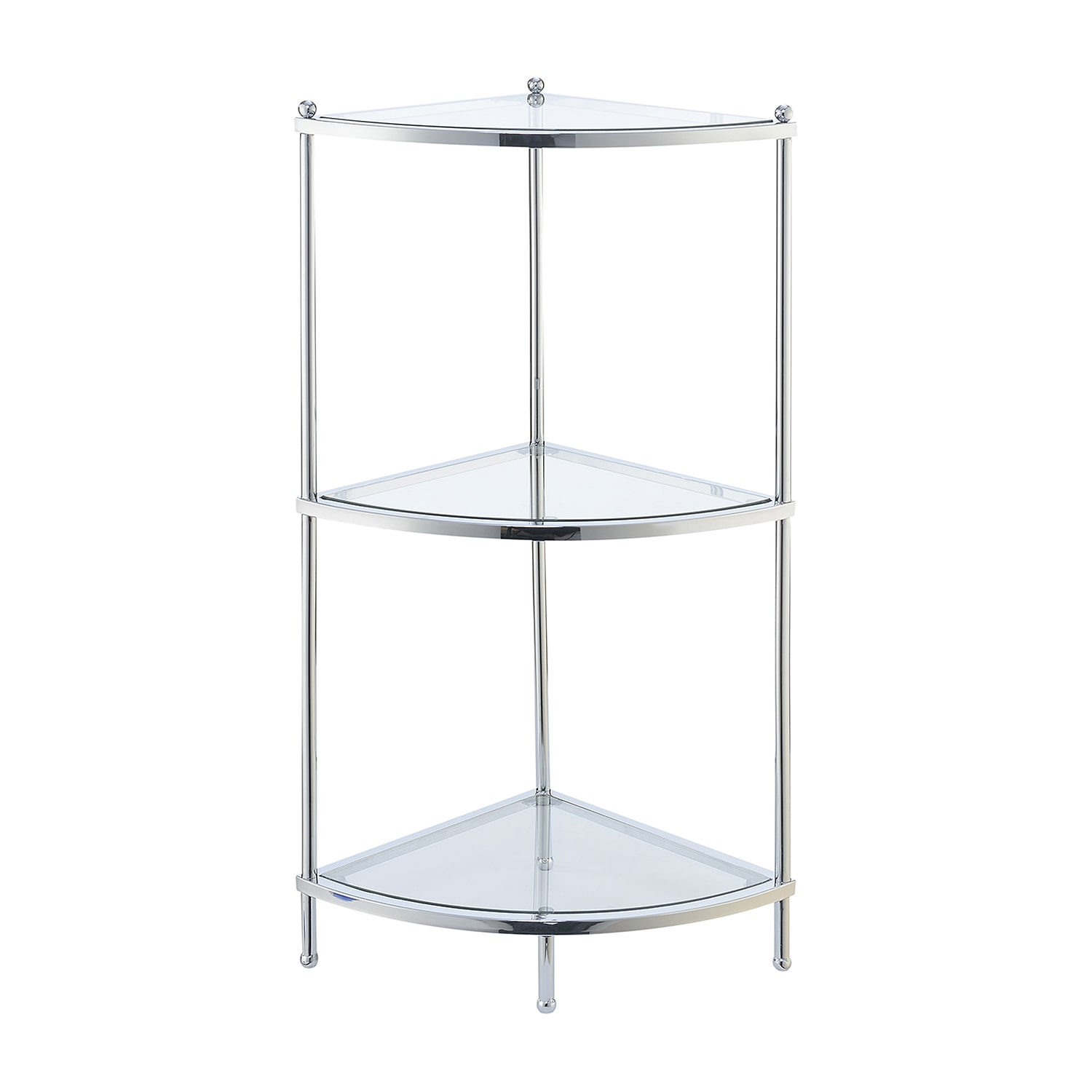Convenience Concepts Royal Crest 3-Tier Corner Shelf