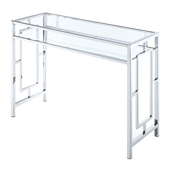 Convenience Concepts Town Square Desk w/Shelf