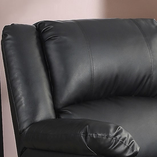 Pierce Faux Leather Lounger Recliner