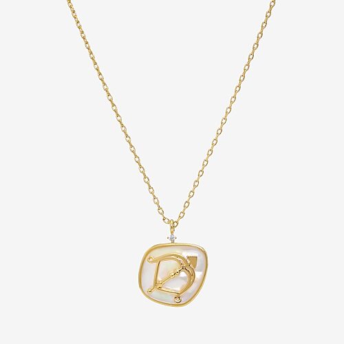 Sparkle Allure Zodiac Womens Cubic Zirconia 14K Gold Over Brass 16 Inch Pendant Necklace, One Size, Sagittarius