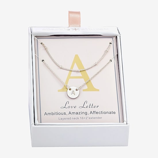 Sparkle Allure Womens Pure Silver Over Brass Necklace Set