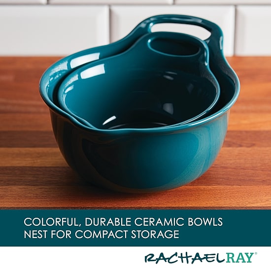 Rachael Ray 2-pc. Nesting and Mixing Bowl Set