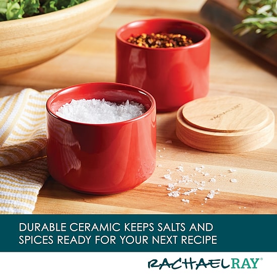 Rachael Ray Ceramics 2-pc. Stacking Salt Box