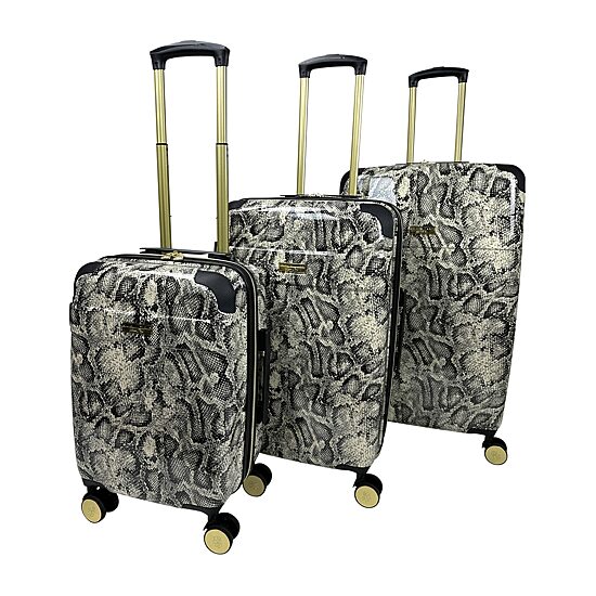 Jenni Chan Python 3-Pc. Hardside Luggage Set