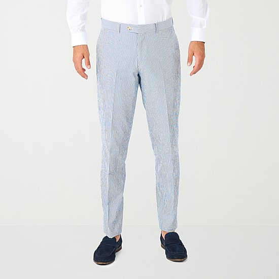 Opposuits Casual Daily Seersucker Mens 2-pc. Suit Set
