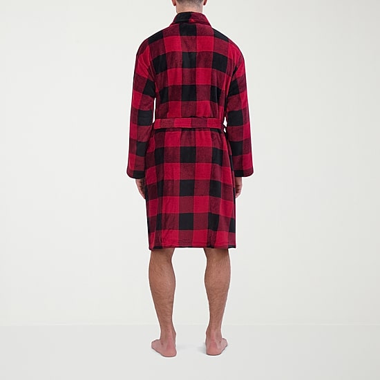 Hanes Mens Long Length Long Sleeve Robe
